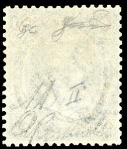 1865 - 20 cent. su 15 cent. Ferro ... 