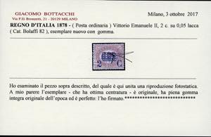 1878 - Servizio soprastampati, ... 