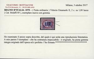1878 - Servizio soprastampati, ... 