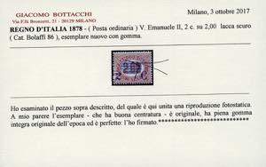 1878 - Servizio soprastampati, ... 