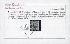 1889 - 45 cent. Umberto I (46), ... 