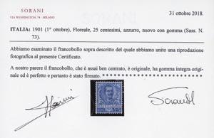 1901 - Floreale, serie completa ... 