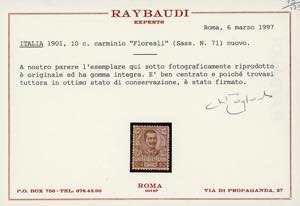 1901 - Floreale, serie completa ... 