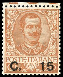 1905 - 15 cent. su 20 cent. soprastampato ... 