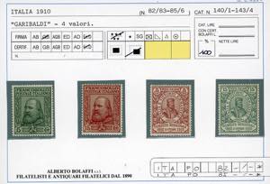 1910 - Garibaldi, serie completa ... 