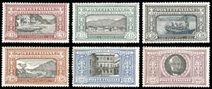 1923 - Manzoni, serie completa (151/156), ... 