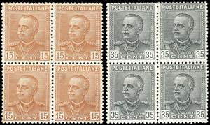1929 - 15 e 35 cent. Parmeggiani, serie ... 