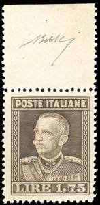 1929 - 1,75 lire bruno Vittorio Emanuele ... 
