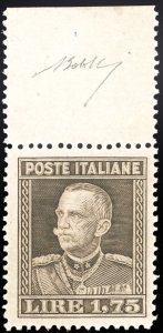 1929 - 1,75 lire bruno Vittorio Emanuele ... 