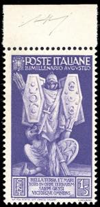 1937 - 15 cent. Augusto Violetto, ERRORE DI ... 