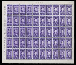 1937 - Uomini illustri, serie ... 