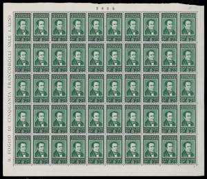 1937 - Uomini illustri, serie ... 