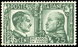 1941 - 25 cent. Fratellanza darmi, ... 