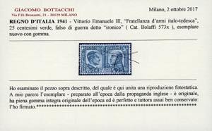 1941 - 25 cent. Fratellanza ... 