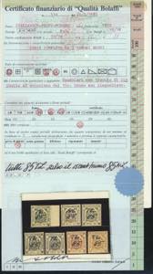 1859 - Lemissione completa ... 