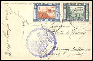 1933 - Crociera Zeppelin, serie ... 