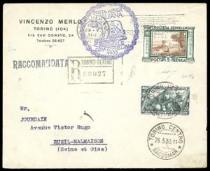 1933 - Crociera Zeppelin, serie ... 