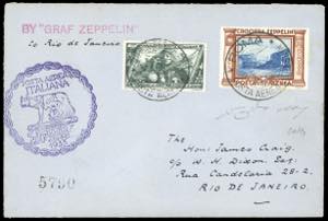 1933 - Crociera Zeppelin, serie ... 