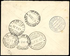 1933 - 5,25 + 19,25 lire Trittico, ... 