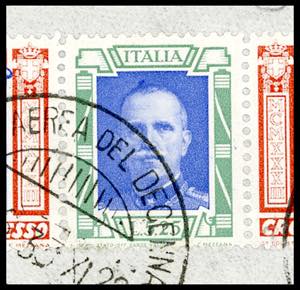 1933 - 5,25 + 19,25 lire Trittico ... 