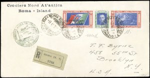 1933 - 19,75 + 5,25 lire Trittico I-NANN ... 