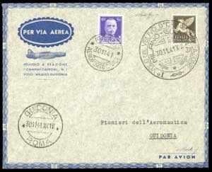 1941 - CAMPINI CAPRONI - Aerogramma ... 