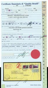 1933 - 5,25 + 44,75 lire Trittico ... 