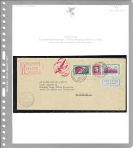 1933 - 5,25 + 44,75 lire Trittico ... 