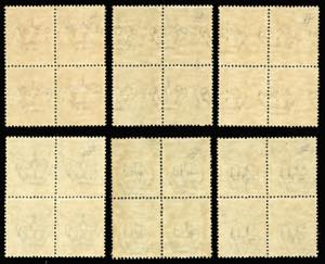 1924 - Serie completa (1/6), ... 