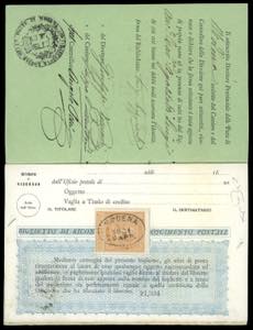 1881 - Libretto di ricognizione ... 