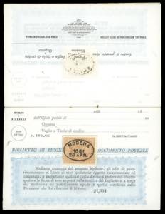 1881 - Libretto di ricognizione ... 