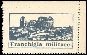 1943 - Franchigia Anfiteatro El Djem, verde ... 