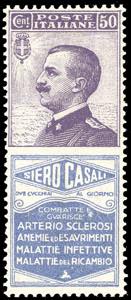 1924 - 50 cent. Siero Casali (15), ottima ... 