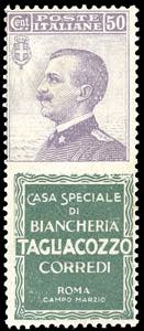 1924 - 50 cent. Tagliacozzo (17), ben ... 