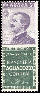 1924 - 50 cent. Tagliacozzo (17), buona ... 