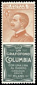 1925 - 20 cent. Columbia, non emesso (20), ... 