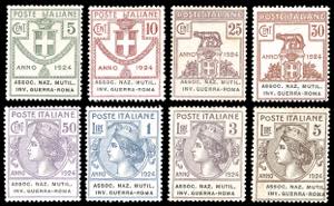 ASSOC.NAZ.MUTIL.INV.GUERRA-ROMA 1924 - Serie ... 