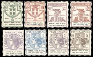 ASSOC.NAZ.MUTIL.INV.GUERRA-ROMA 1924 - Serie ... 