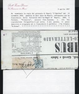 1860 - 1/2 tornese azzurro ... 