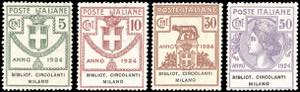 BIBLIOT.CIRCOLANTI MILANO 1924 - Serie ... 