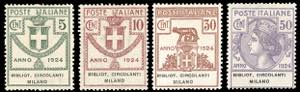 BIBLIOT.CIRCOLANTI MILANO 1924 - Serie ... 