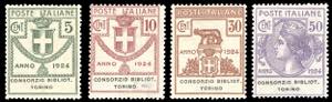 CONSORZIO BIBLIOT.TORINO 1924 - Serie ... 