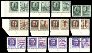 PROPAGANDA DI GUERRA 1944 - Soprastampati su ... 