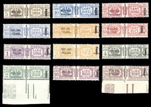 PACCHI POSTALI 1944 - Soprastampati ... 