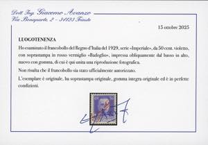 1943 - 50 cent. Imperiale, ... 