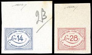 CORALIT 1945 - Prima emissione, serie ... 