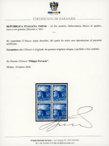 1945/48 - Democratica, serie ... 