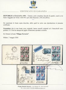1951 - Ginnici, serie completa in ... 