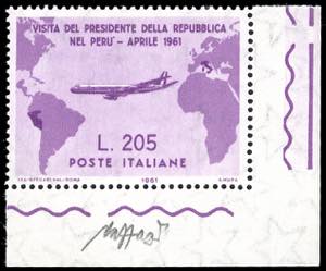 1961 - 205 lire Gronchi rosa (921), ben ... 