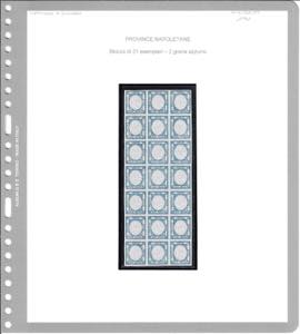 1861 - 2 grana azzurro (20), ... 